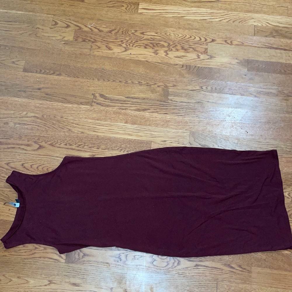 Maroon dress